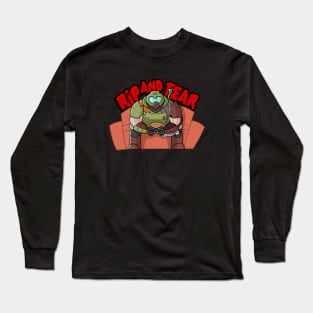 Rip And Tear Long Sleeve T-Shirt